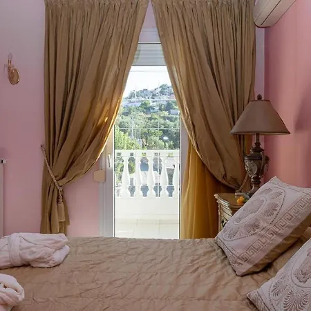 Rafkos Mansion With Private Pool And Amazing View Hotel Agios Myronas