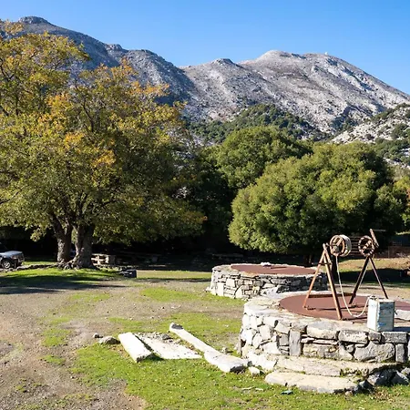 Rafkos Mansion With Private Pool And Amazing View Agios Myronas